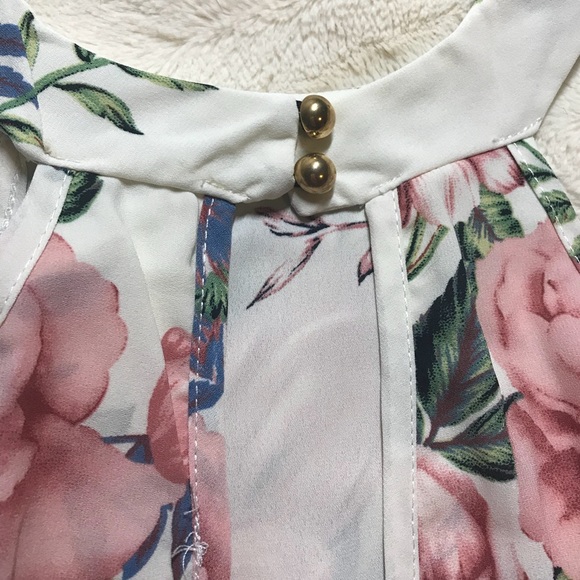 STUNNING ivory rose dress - Picture 3 of 4